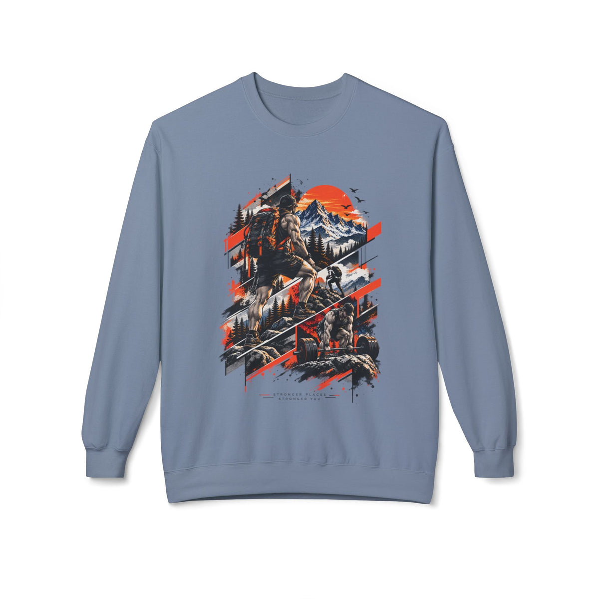 Mountain Adventure Graphic Sweatshirt