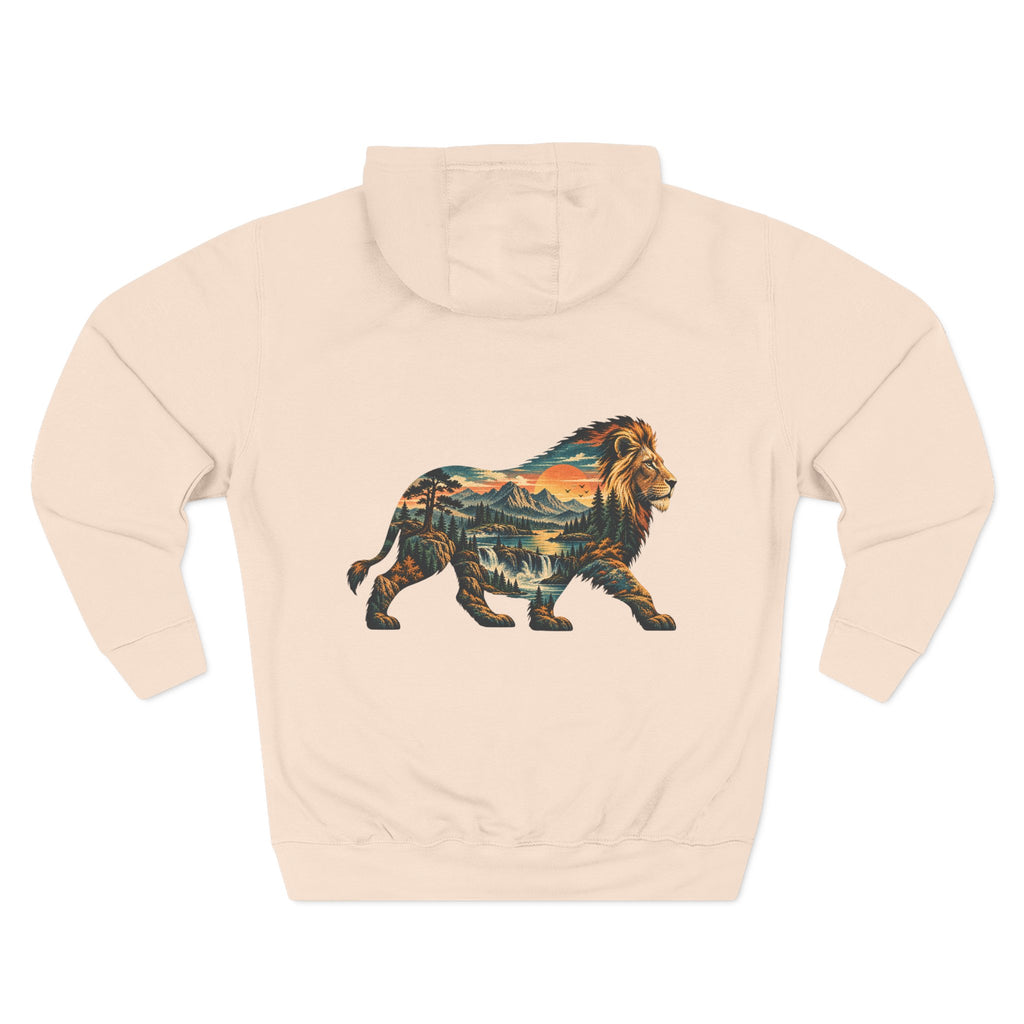 Lion Graphic Hoodie – “It’s Better to Be a Lion” Inspirational Pullover