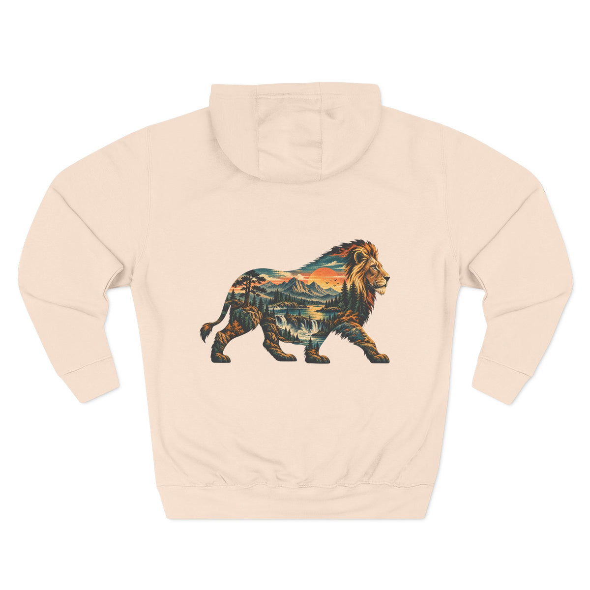 Lion Graphic Hoodie – “It’s Better to Be a Lion” Inspirational Pullover
