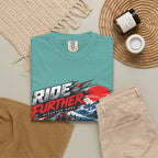 Ride Further Motorcycle Adventure T-Shirt