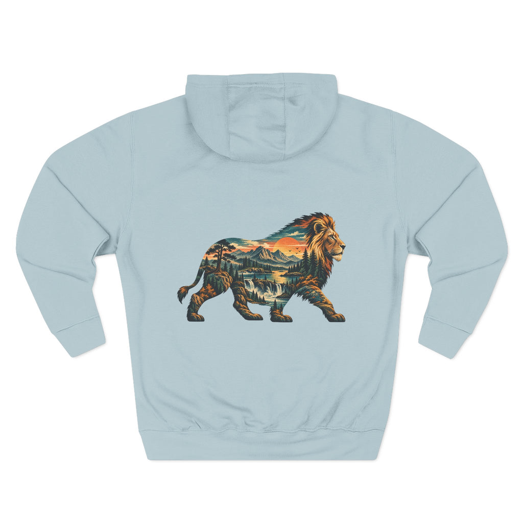 Lion Graphic Hoodie – “It’s Better to Be a Lion” Inspirational Pullover