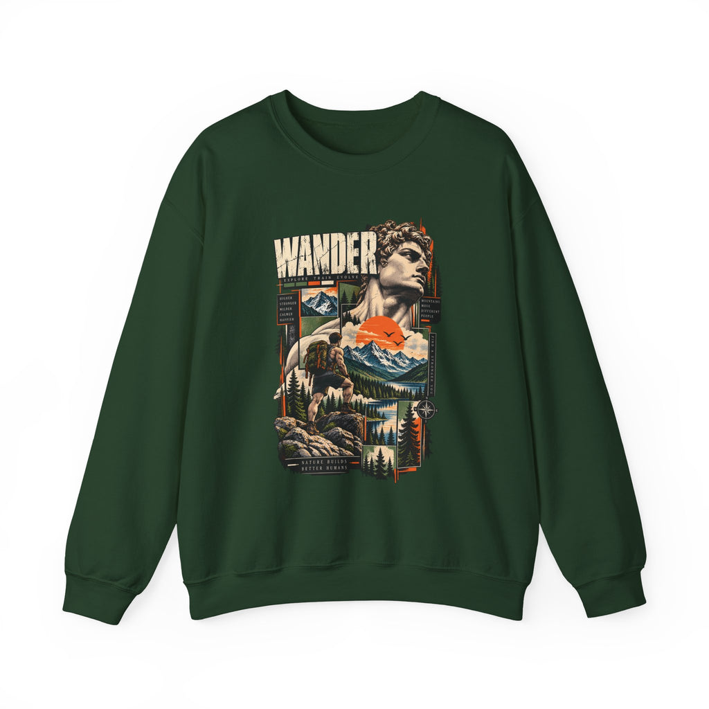Wander Mountain Adventure Crewneck Sweatshirt