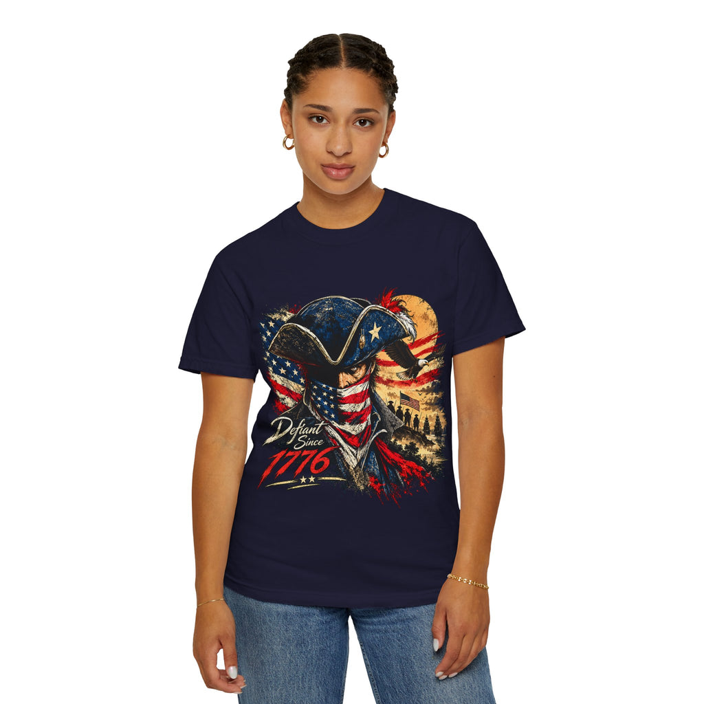 1776 American Revolution Patriotic Graphic T-Shirt