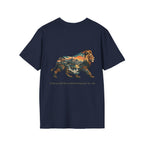 Lion Wildlife Graphic T-Shirt – “If Ever You Feel Like an Animal Among Men, Be a Lion”