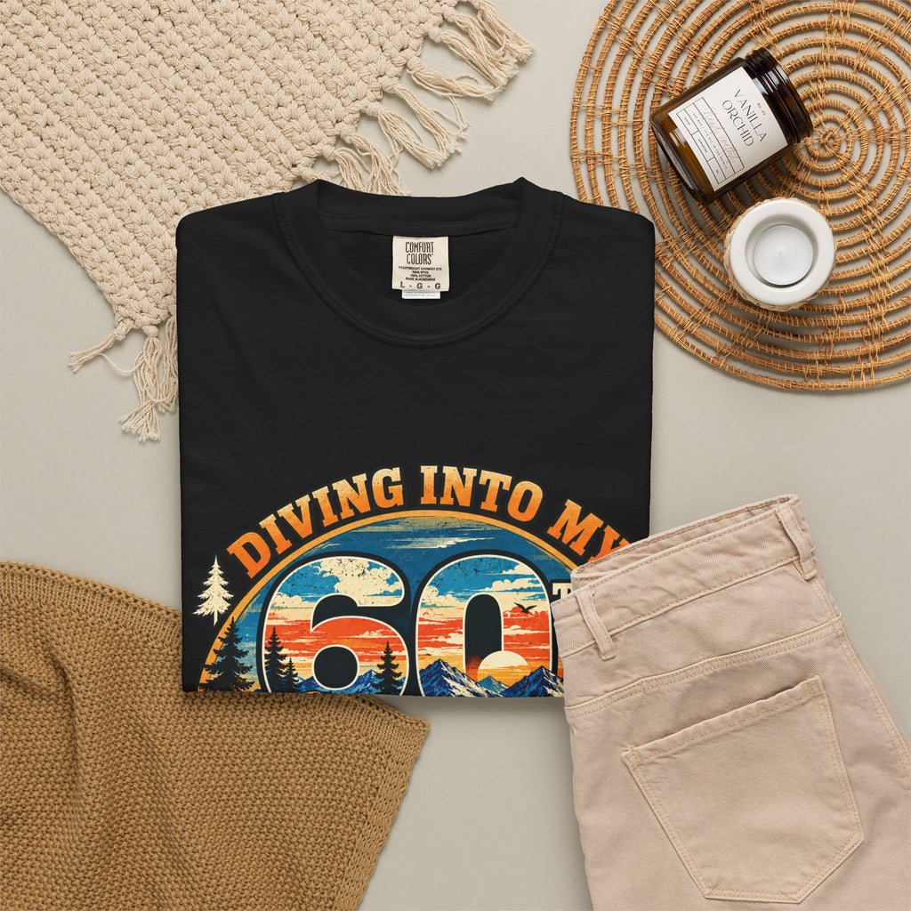 Diving Into My 60th Birthday Adventure T-Shirt