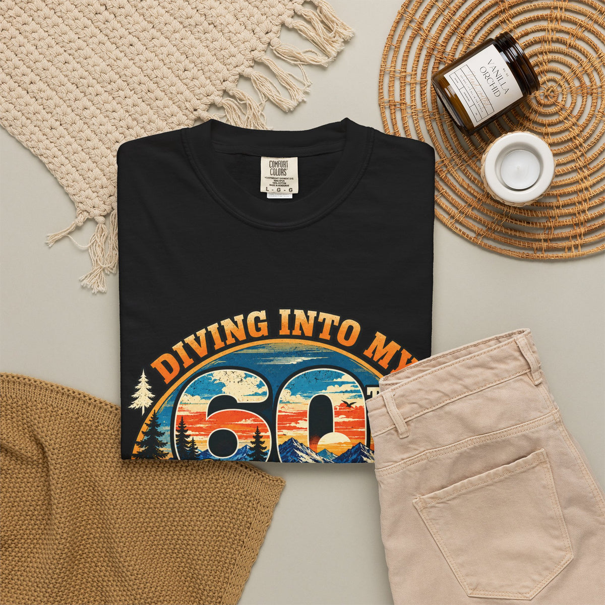 Diving Into My 60th Birthday Adventure T-Shirt
