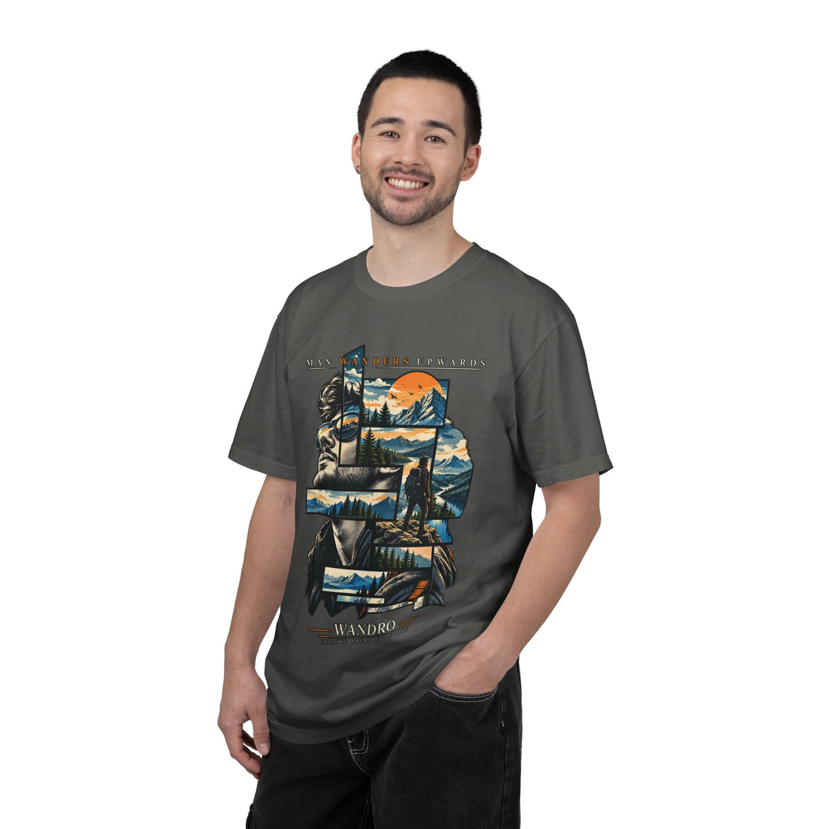 Mountain Adventure Collage T-Shirt