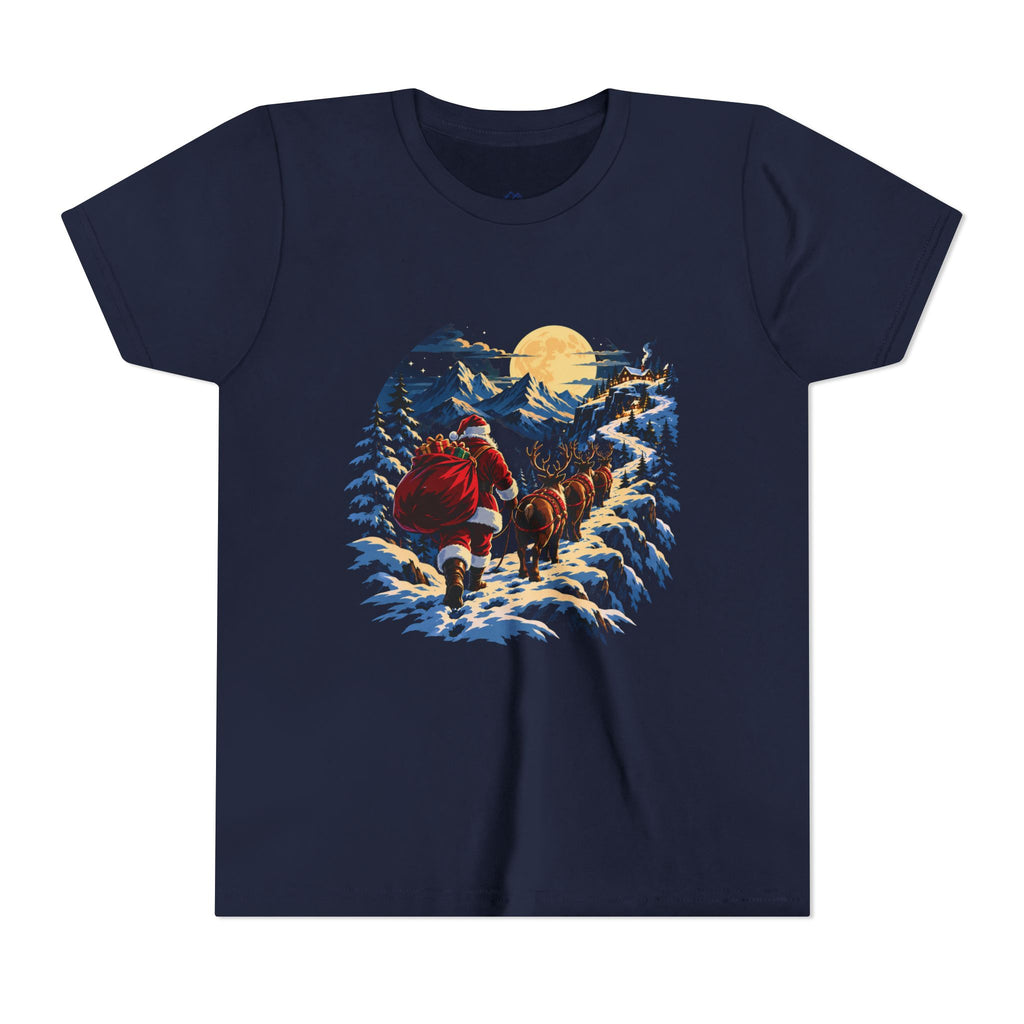 Youth Mountain Horseback Riding Adventure T-Shirt Christmas Special