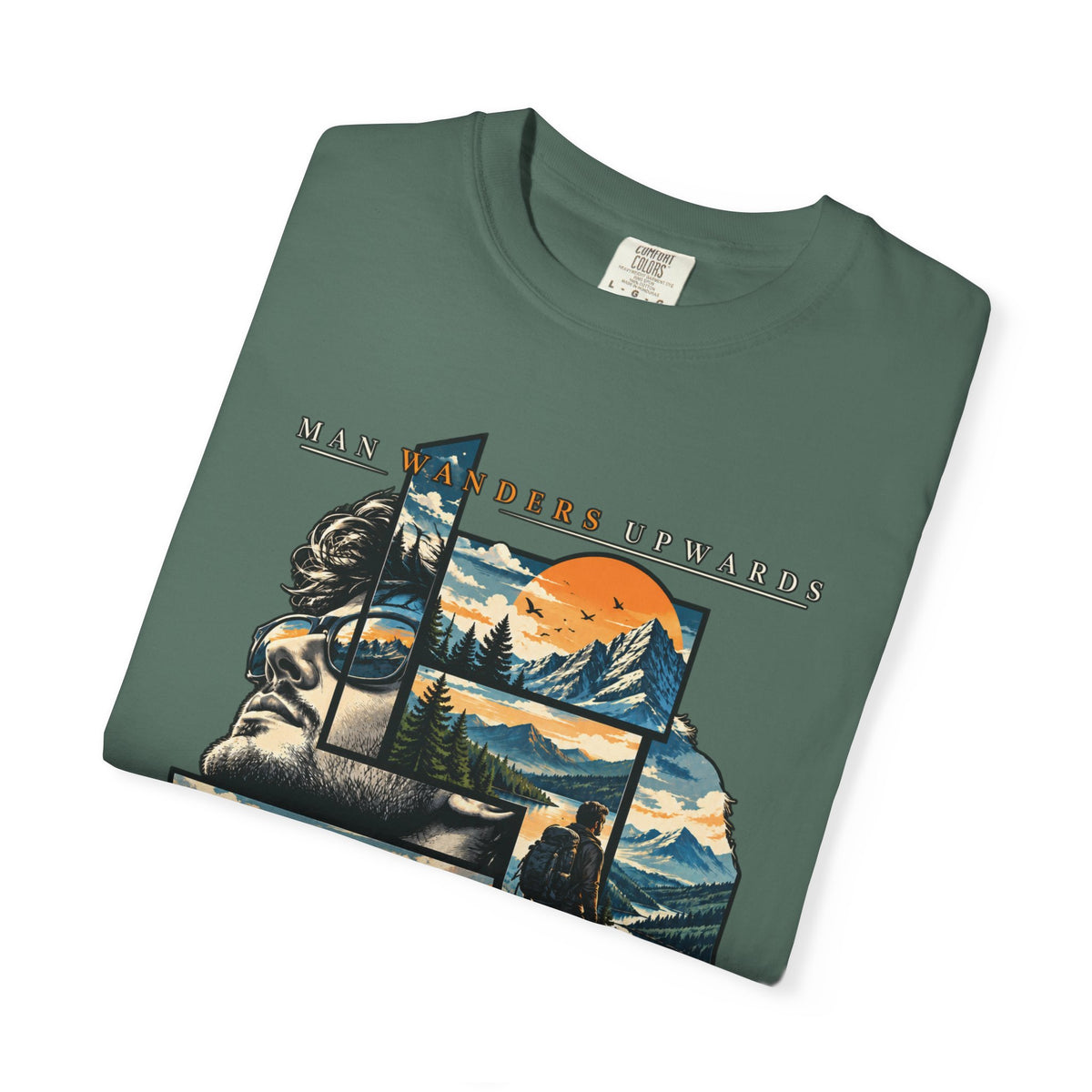 Mountain Adventure Collage T-Shirt