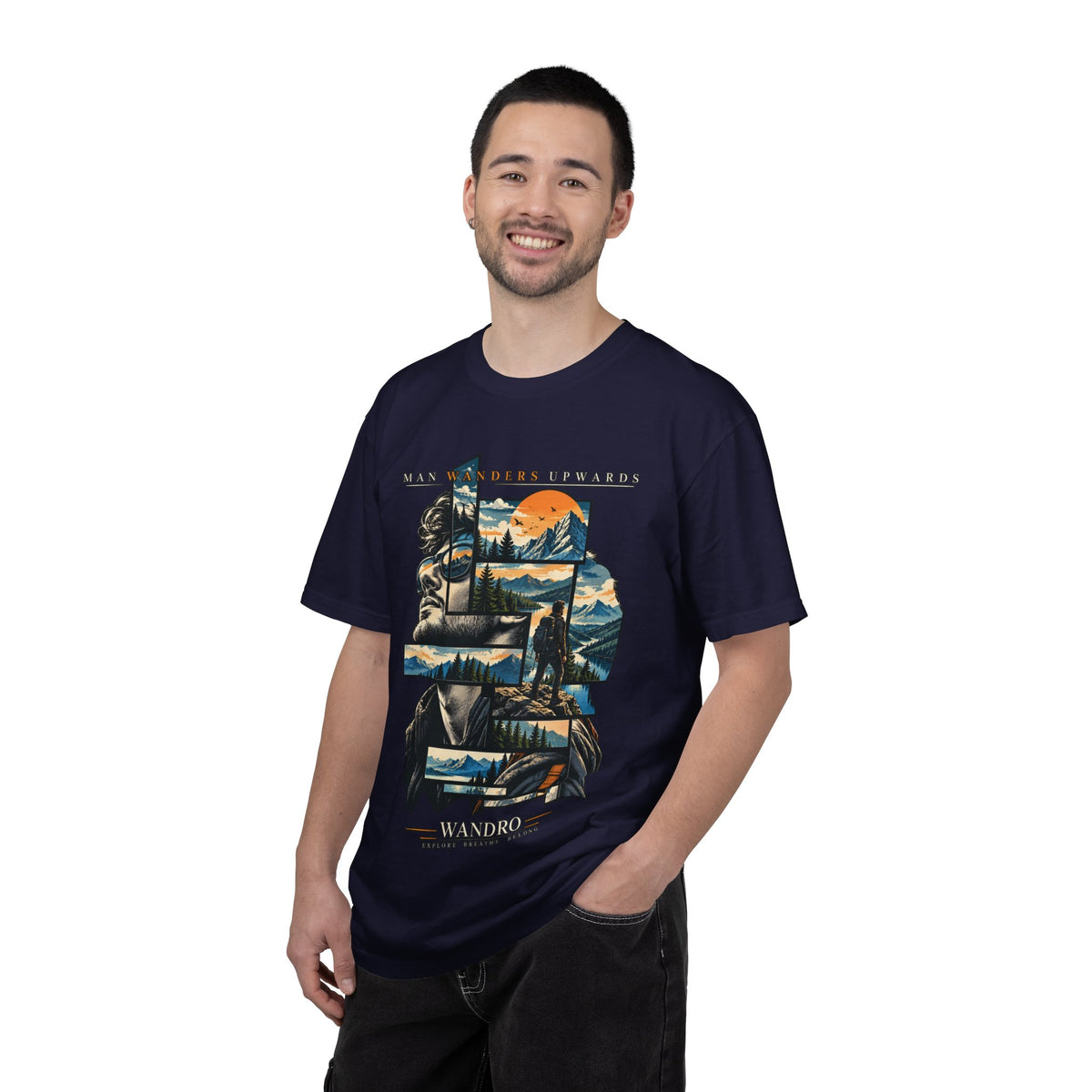 Mountain Adventure Collage T-Shirt