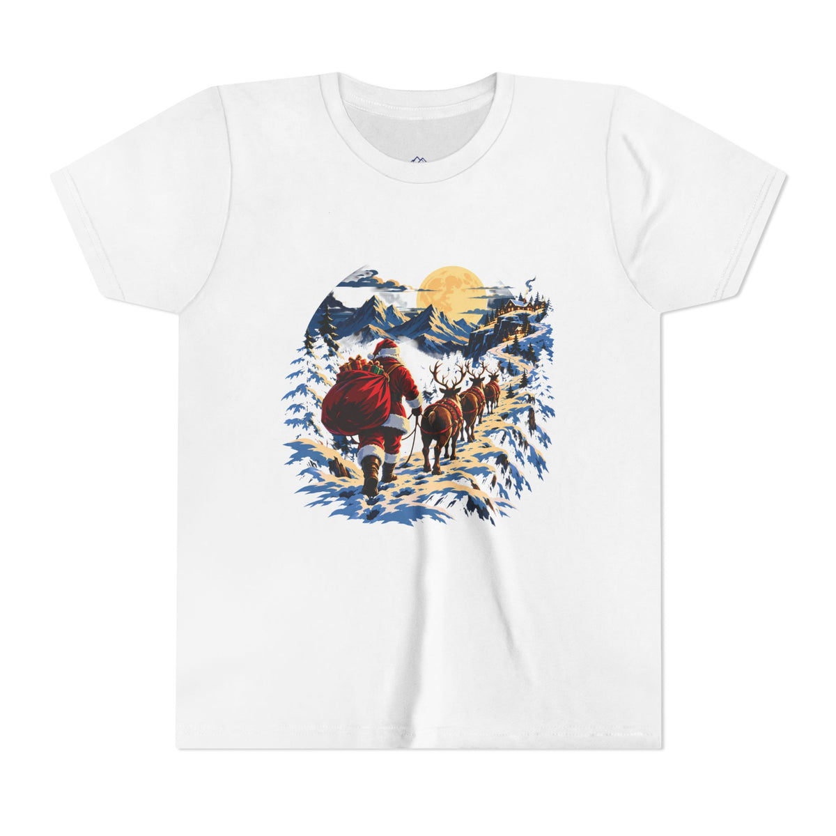 Youth Mountain Horseback Riding Adventure T-Shirt Christmas Special