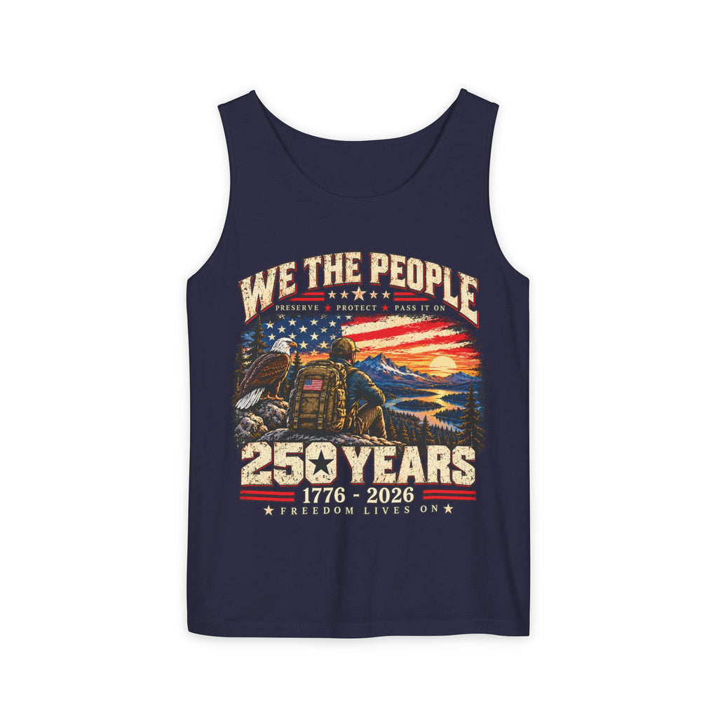 We the People 250 Years American Independence Tank Top