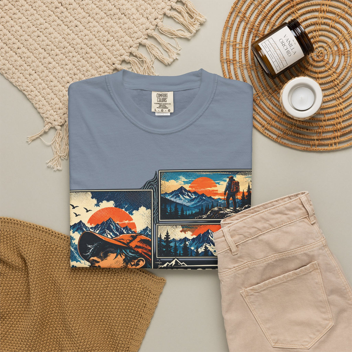 Explore Further Live Deeper Adventure Graphic T-Shirt