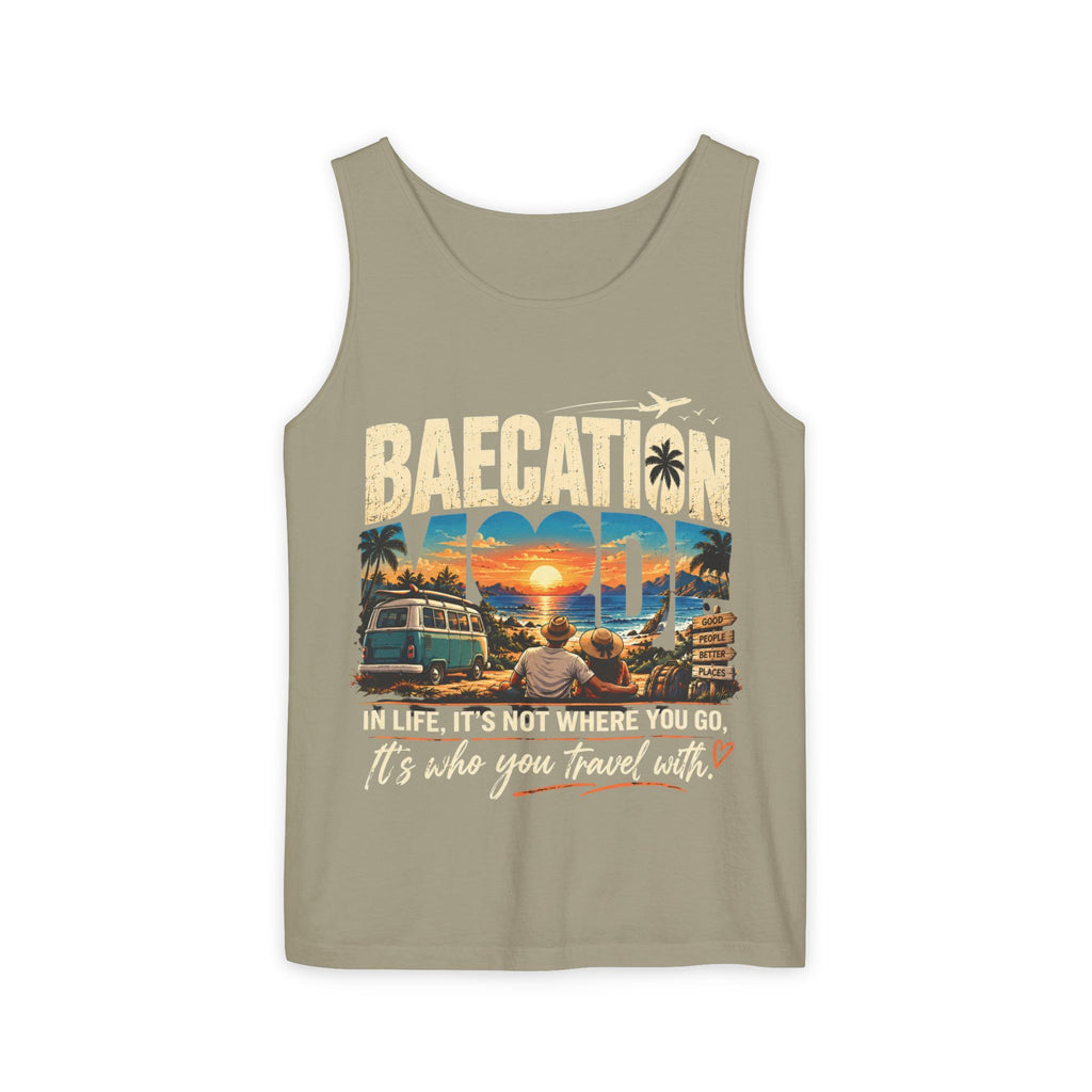 Baecation “It’s the Journey” Tropical Vacation Tank Top