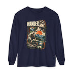 Wander Adventure Mountain Graphic Long Sleeve T-Shirt