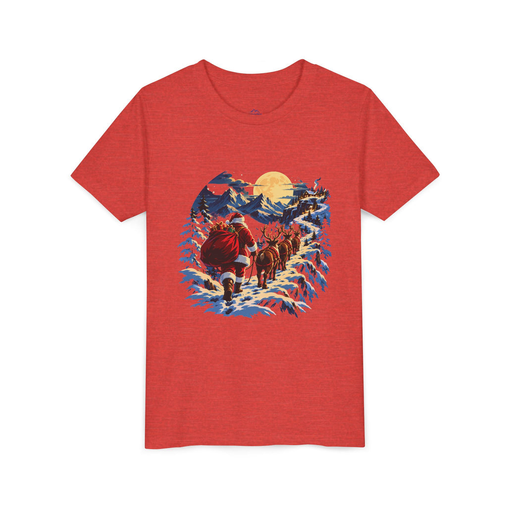 Youth Mountain Horseback Riding Adventure T-Shirt Christmas Special