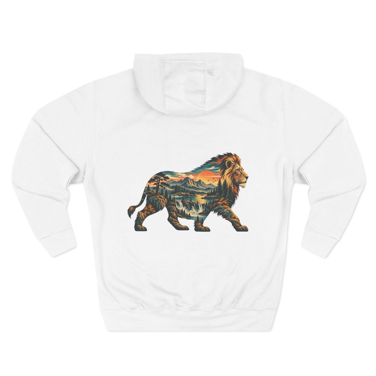 Lion Graphic Hoodie – “It’s Better to Be a Lion” Inspirational Pullover