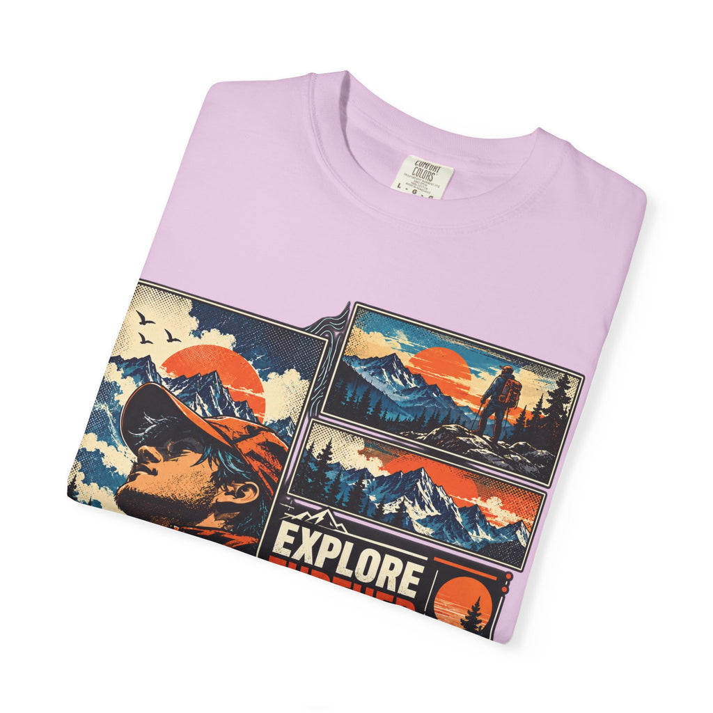 Explore Further Live Deeper Adventure Graphic T-Shirt