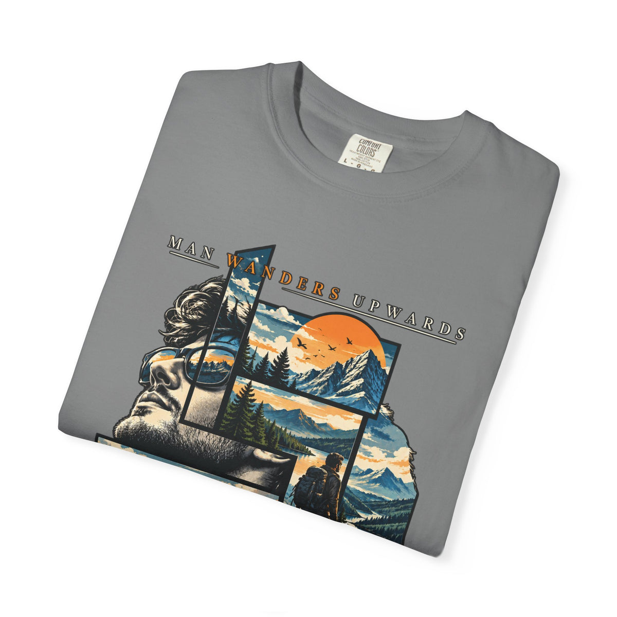 Mountain Adventure Collage T-Shirt