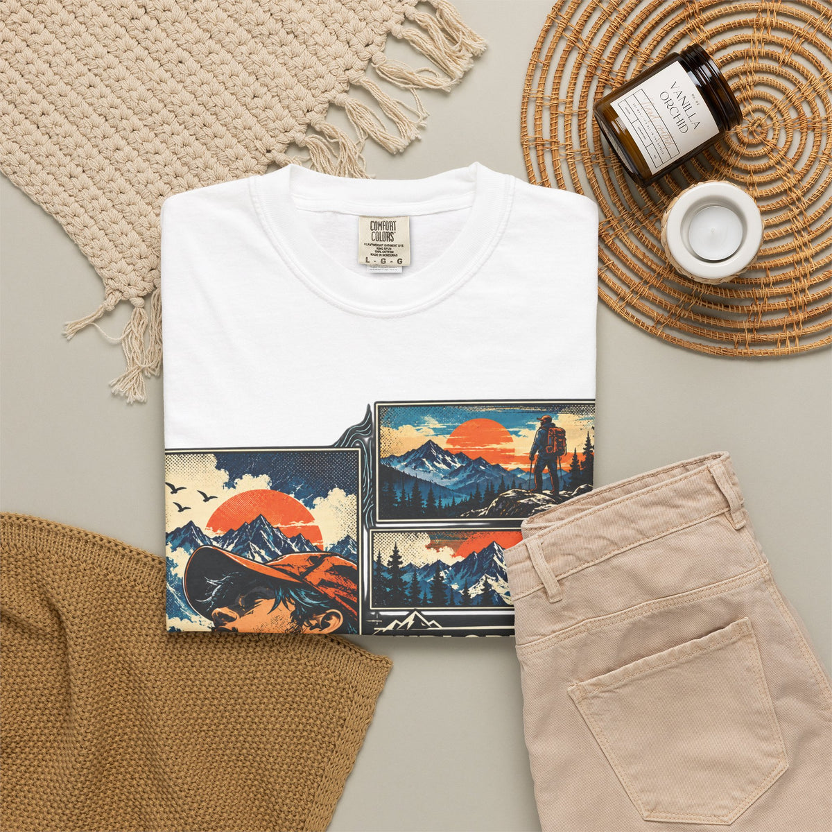 Explore Further Live Deeper Adventure Graphic T-Shirt
