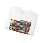 Explore Further Live Deeper Mountain Adventure Sweatshirt