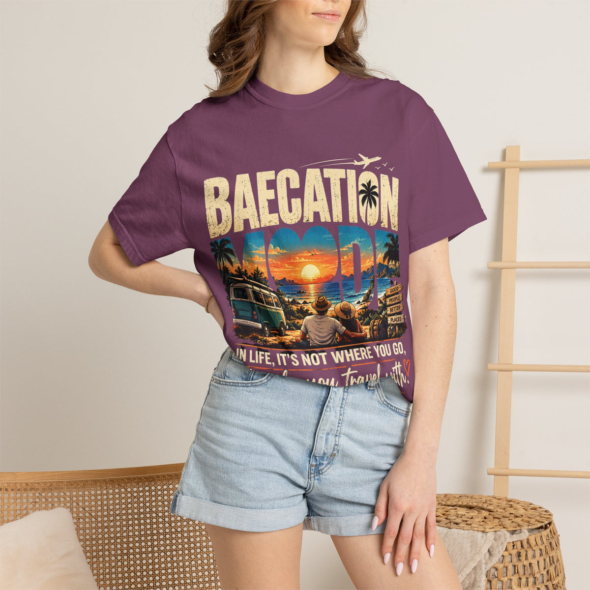 Vacation T-Shirt – “In Life, It’s Not Where You Go, It’s Who You Travel With”