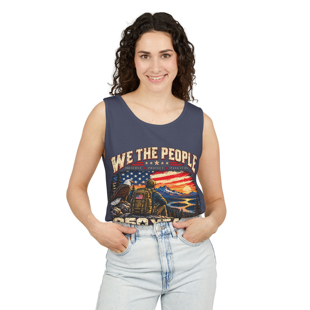 We the People 250 Years American Independence Tank Top