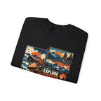 Explore Further Live Deeper Mountain Adventure Sweatshirt