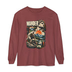 Wander Adventure Mountain Graphic Long Sleeve T-Shirt