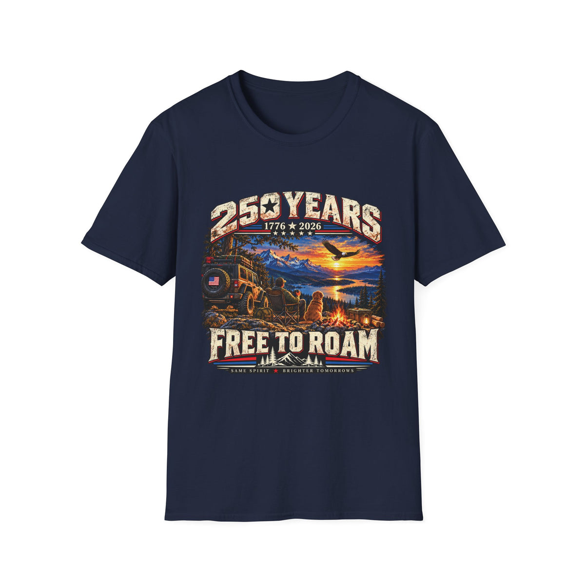 25 Years Free to Roam Adventure T-Shirt