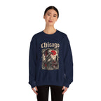 Chicago Gothic Skull Crewneck Sweatshirt