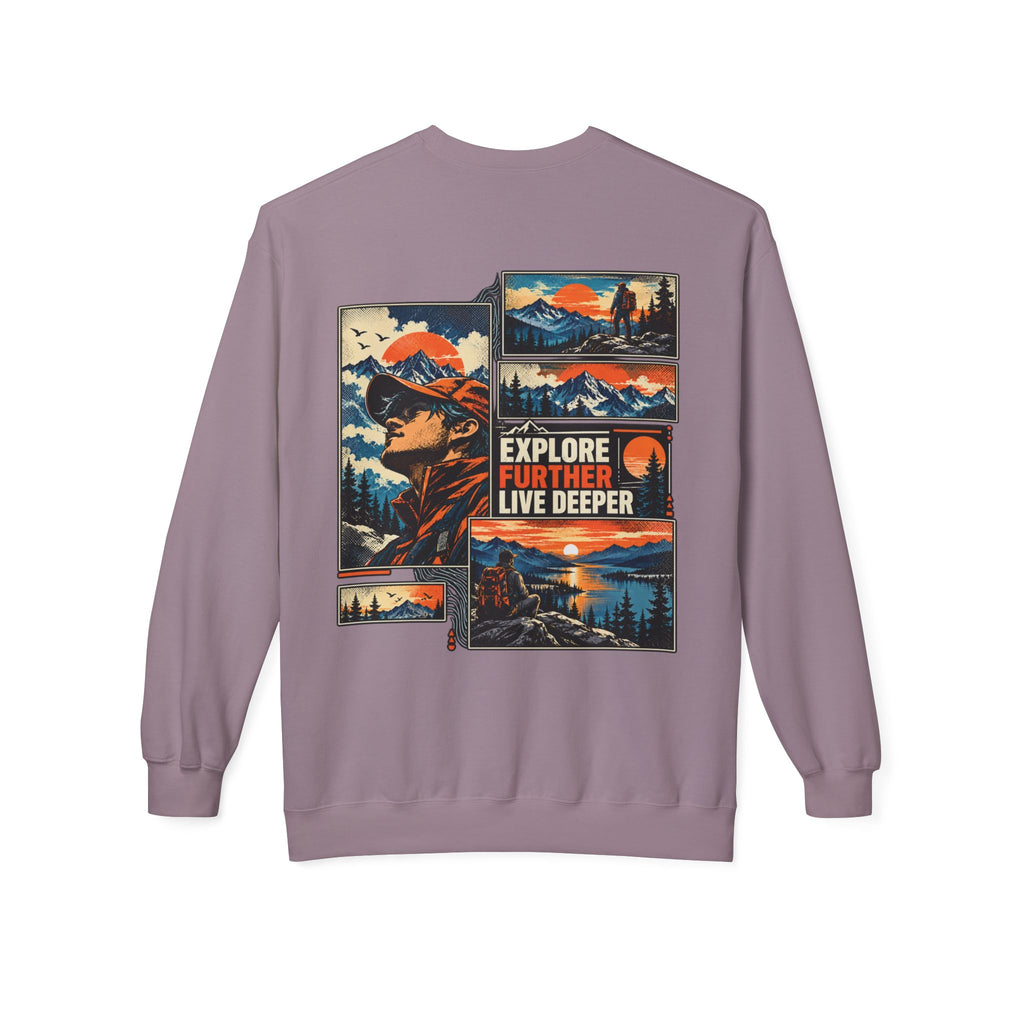 Explore Further Live Deeper Adventure Sweatshirt