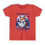 Youth Tee — Wanderlust Explorer Fox Map Travel Shirt