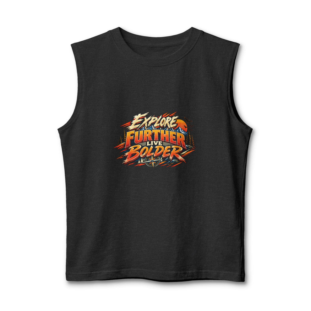 Explore Further, Bolder Graphic Muscle Tank