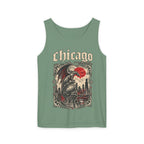 Chicago Gothic Skyline Graphic Tank Top