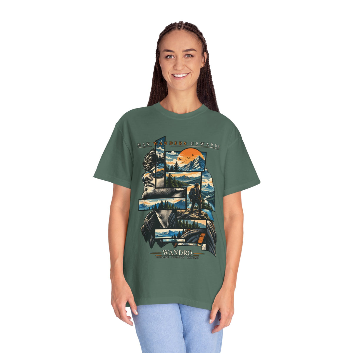 Mountain Adventure Collage T-Shirt