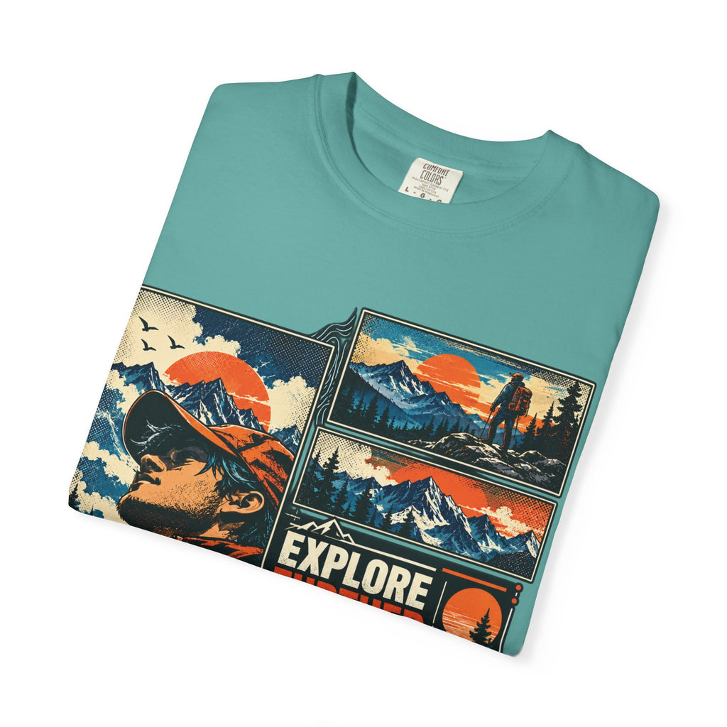 Explore Further Live Deeper Adventure Graphic T-Shirt