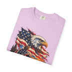Patriotic Bald Eagle American Flag T-Shirt