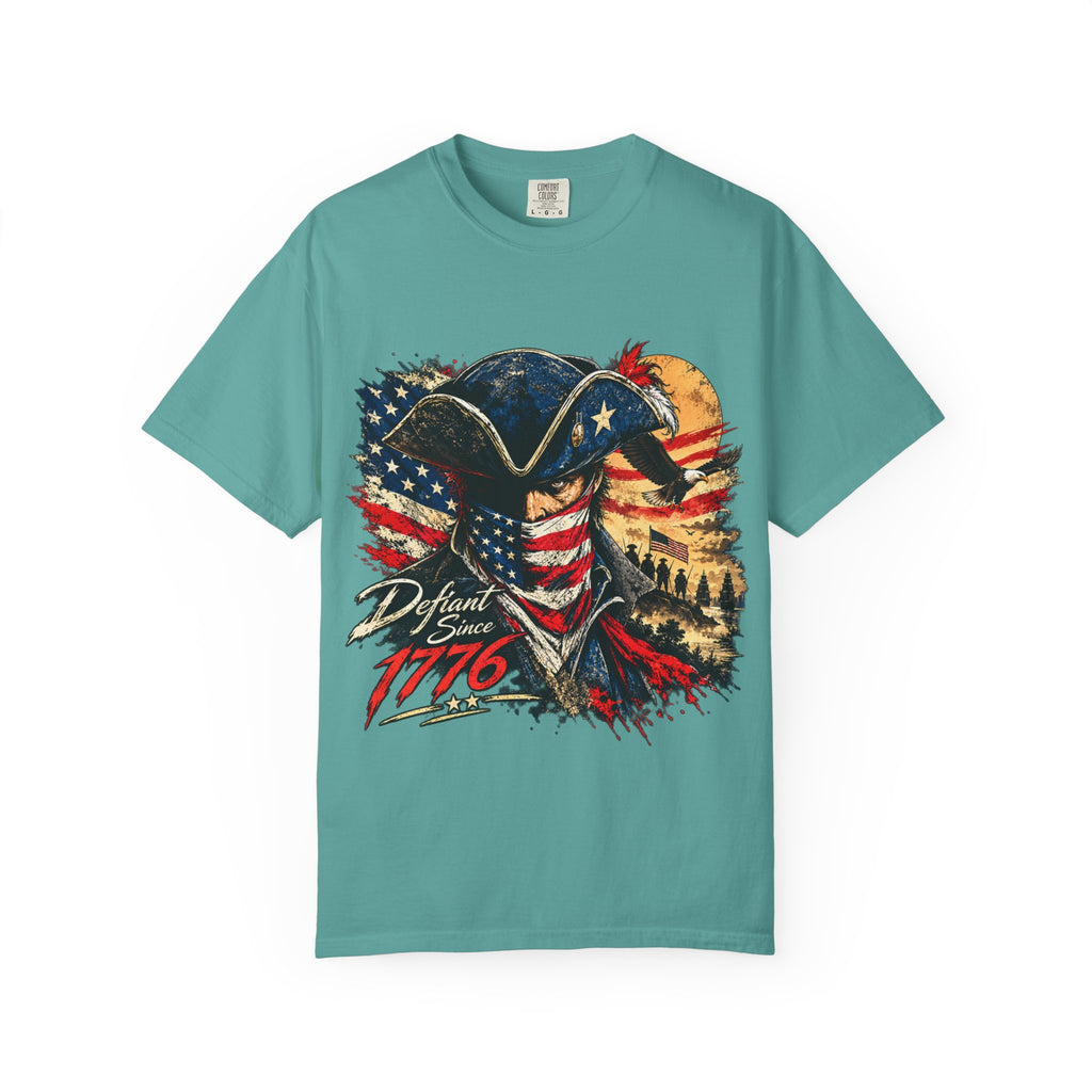 1776 American Revolution Patriotic Graphic T-Shirt