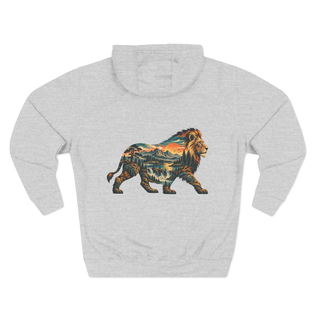 Lion Graphic Hoodie – “It’s Better to Be a Lion” Inspirational Pullover