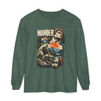 Wander Adventure Mountain Graphic Long Sleeve T-Shirt