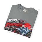 Ride Further Motorcycle Adventure T-Shirt