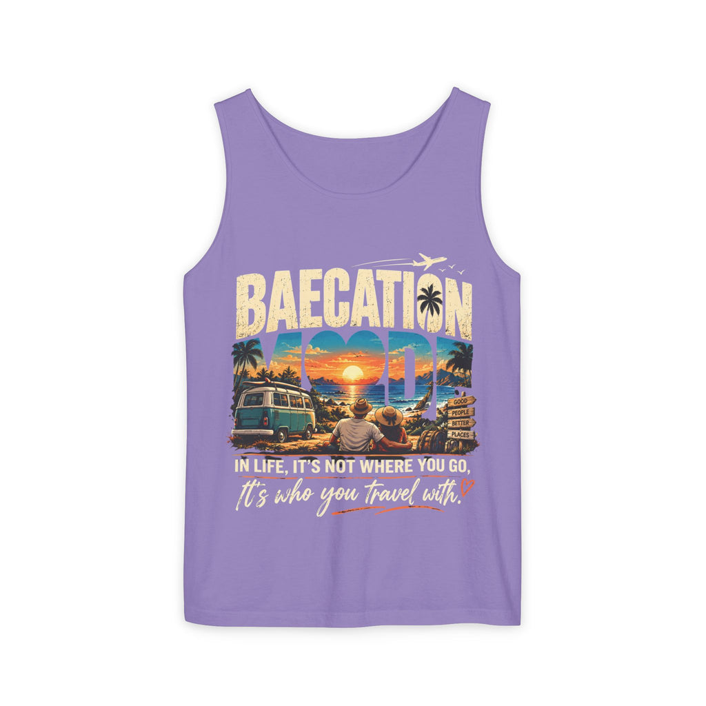Baecation “It’s the Journey” Tropical Vacation Tank Top
