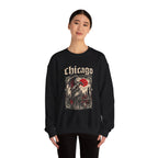 Chicago Gothic Skull Crewneck Sweatshirt