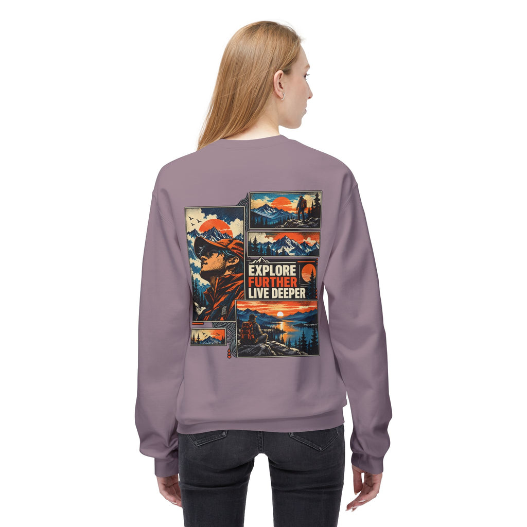 Explore Further Live Deeper Adventure Sweatshirt