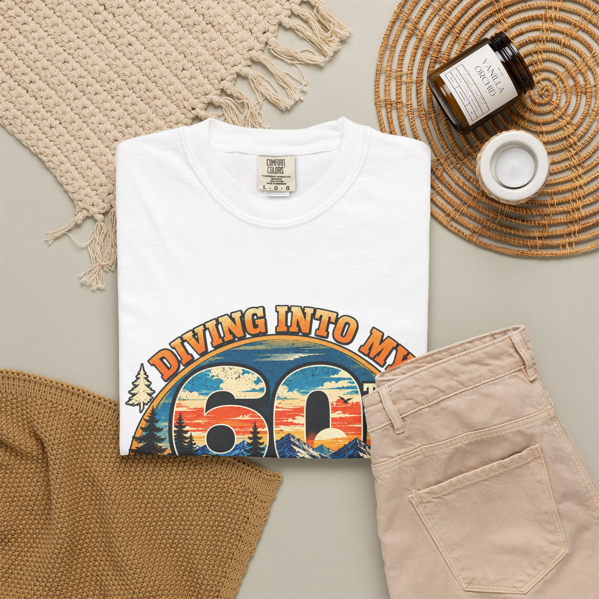 Diving Into My 60th Birthday Adventure T-Shirt