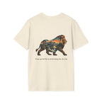Lion Wildlife Graphic T-Shirt – “If Ever You Feel Like an Animal Among Men, Be a Lion”