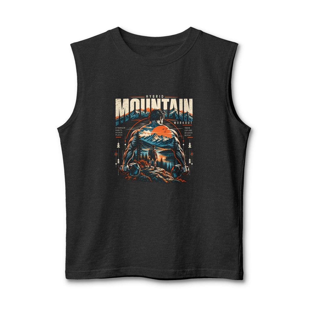 Mountain Adventure Graphic Muscle Tank