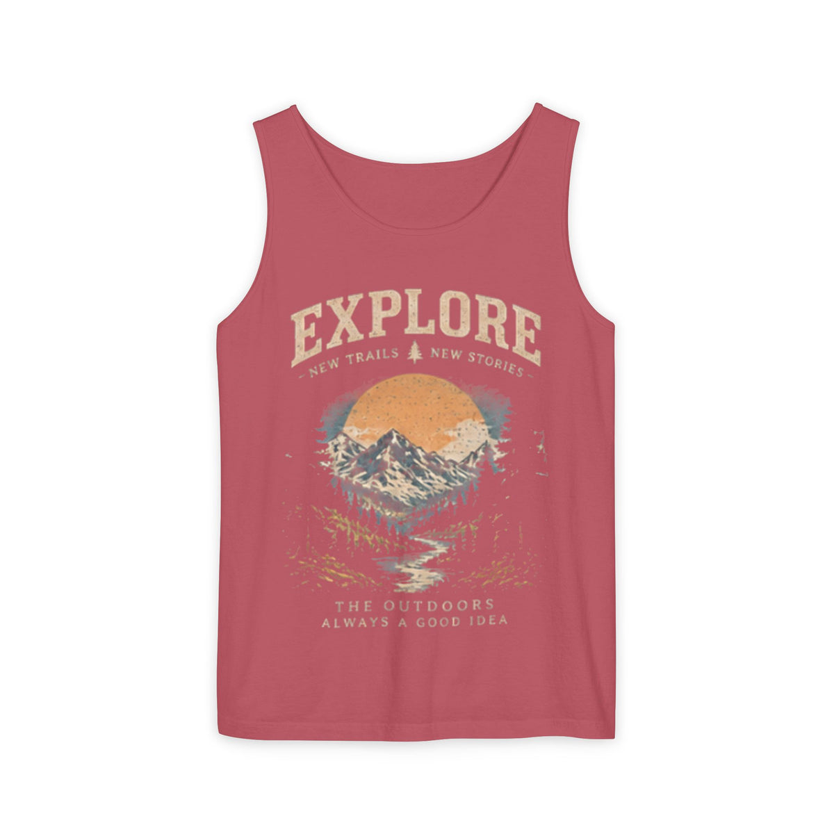 Explore the Outdoors Mountain Adventure Tank Top