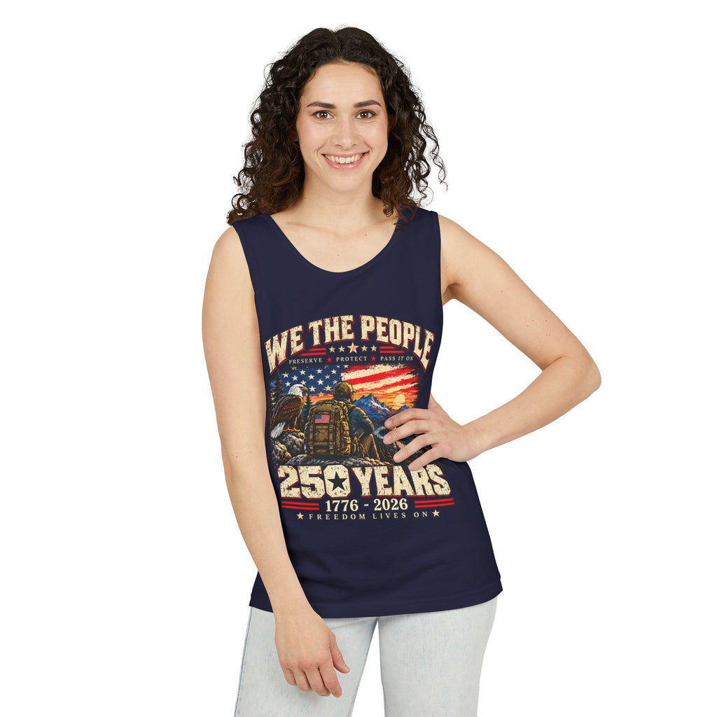 We the People 250 Years American Independence Tank Top
